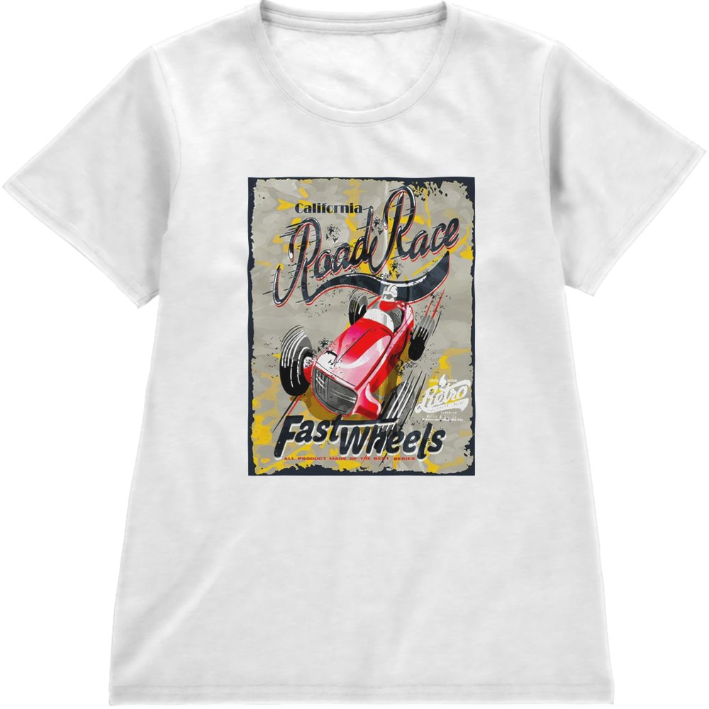 Regular Fit Printed T-Shirt Racing Car — image 4