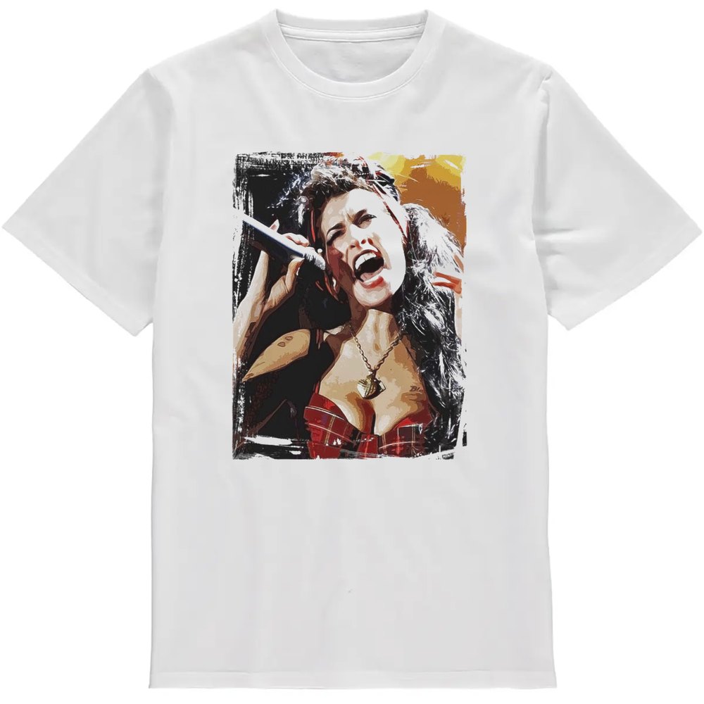 Regular Fit Printed T-Shirt Amy Winehouse — image 2