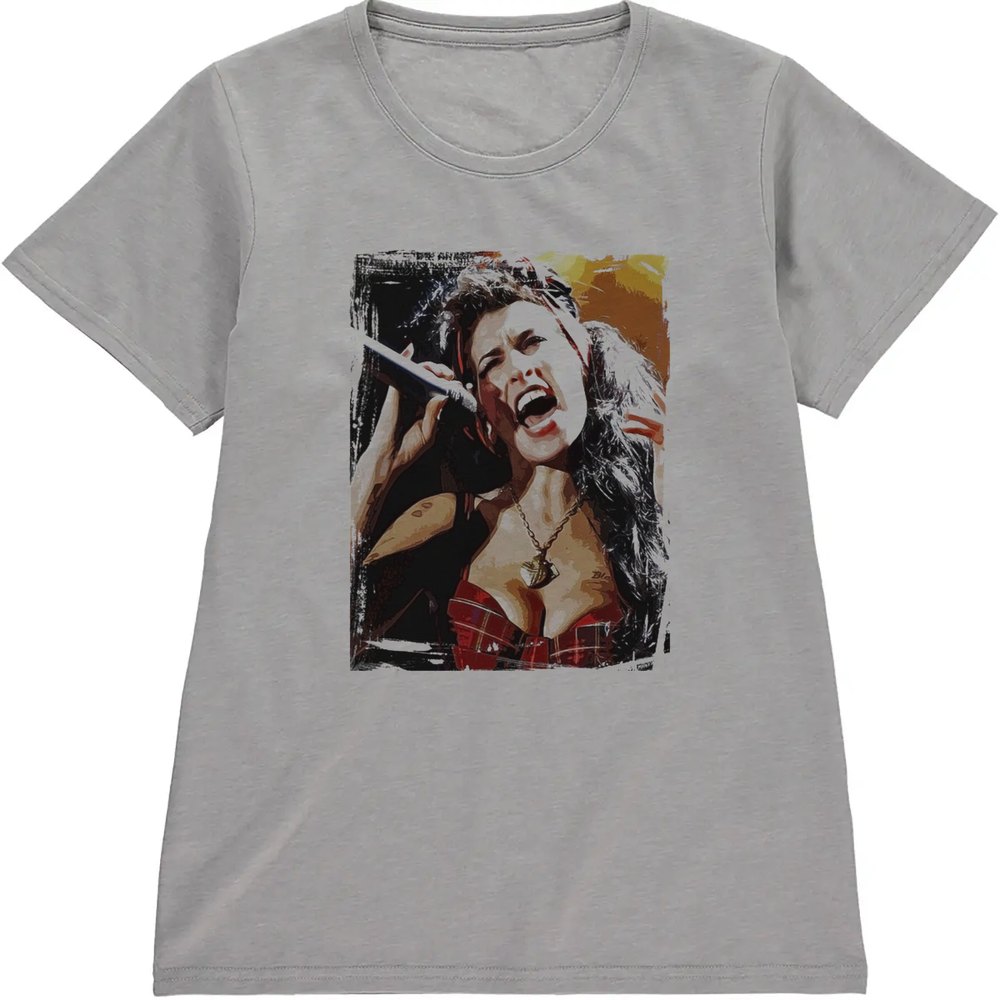 Regular Fit Printed T-Shirt Amy Winehouse — image 5