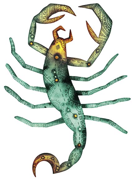 Regular Fit Printed T-Shirt Scorpion — image 6