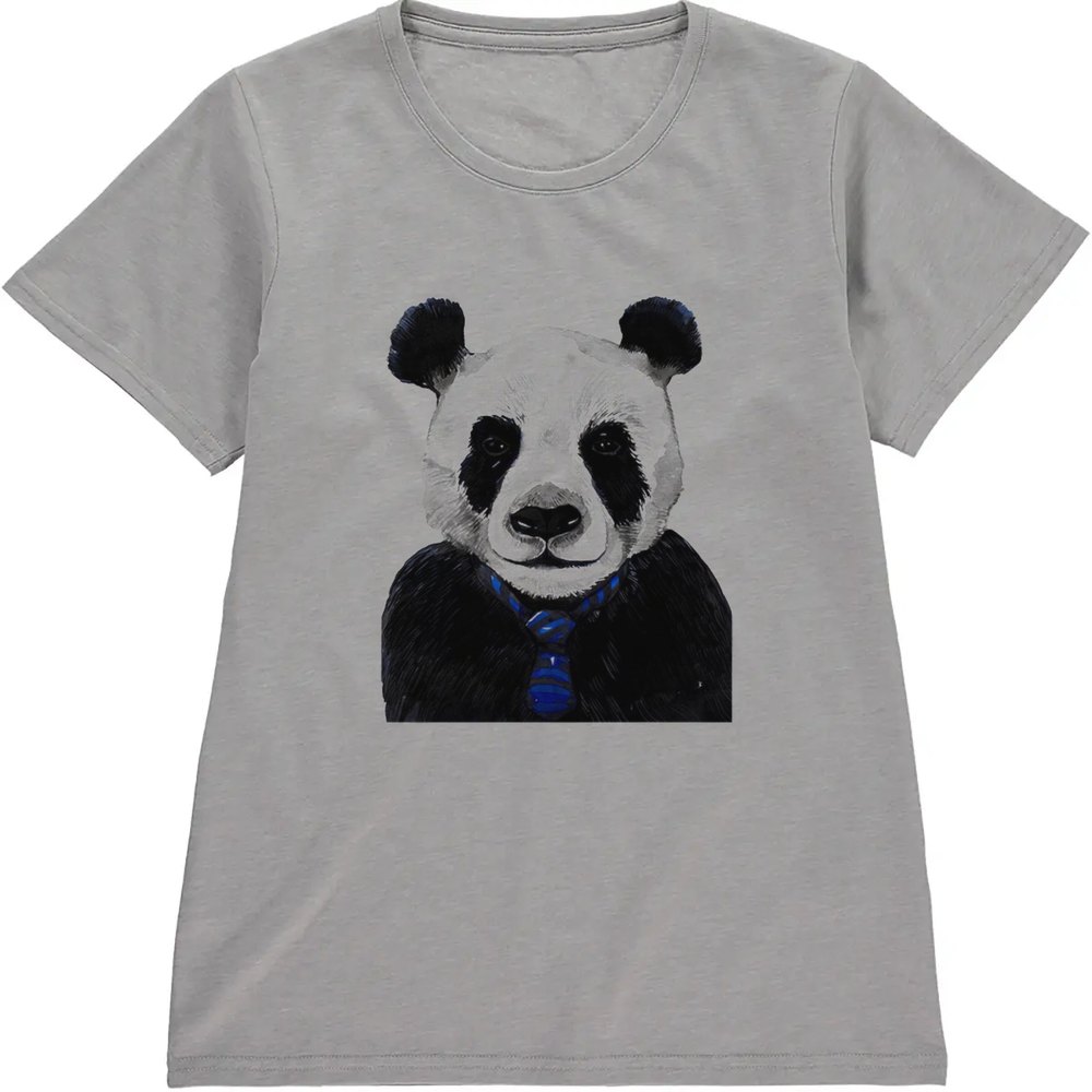 Regular Fit Printed T-Shirt Panda — image 5