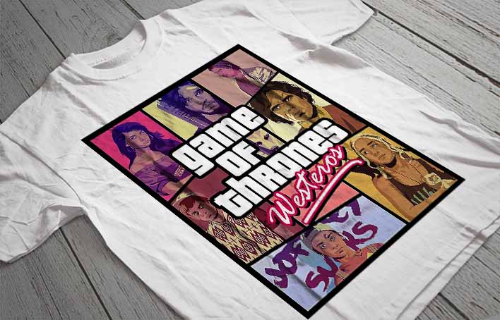 Regular Fit Printed T-Shirt Game of Thrones
