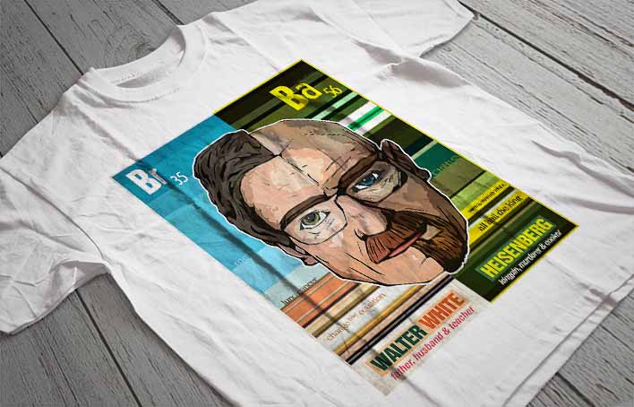 Regular Fit Printed T-Shirt Breaking Bad