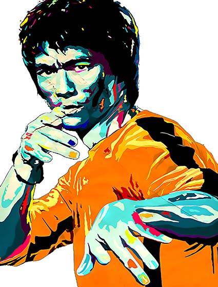 Regular Fit Printed T-Shirt Bruce Lee — image 6