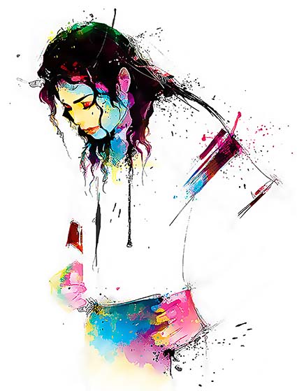 Regular Fit Printed T-Shirt Michael Jackson — image 6