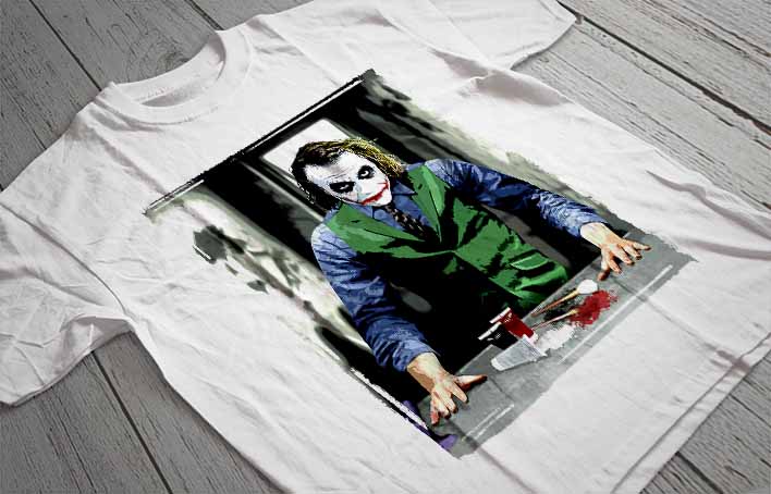 Regular Fit Printed T-Shirt Joker