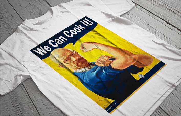 Regular Fit Printed T-Shirt Breaking Bad