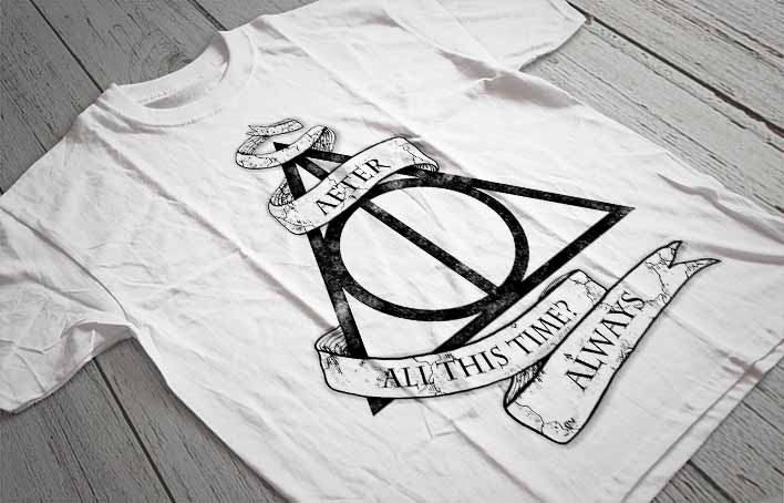 Regular Fit Printed T-Shirt Harry Potter