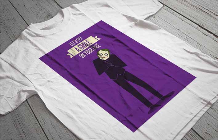 Regular Fit Printed T-Shirt Joker