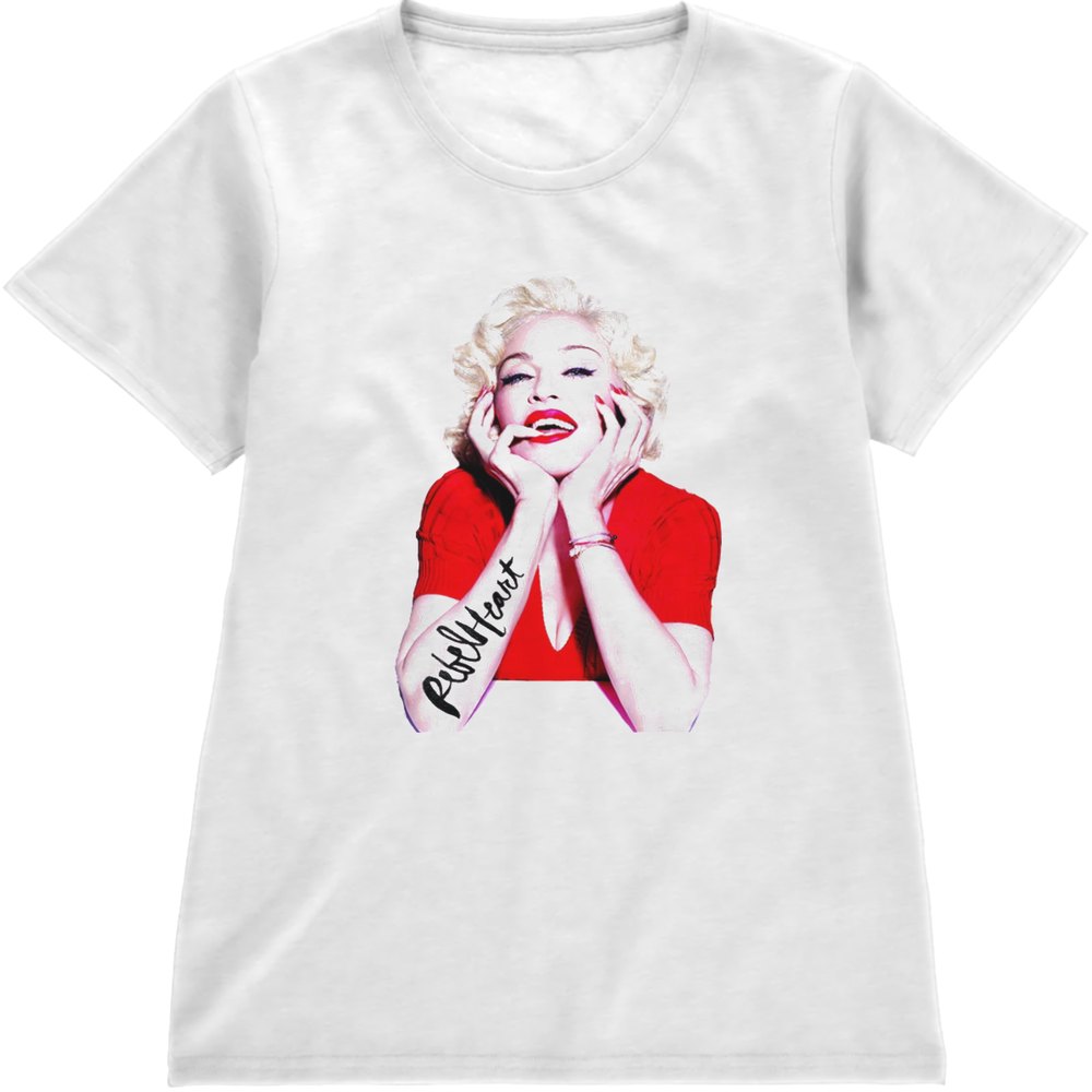 Regular Fit Printed T-Shirt Madonna — image 4