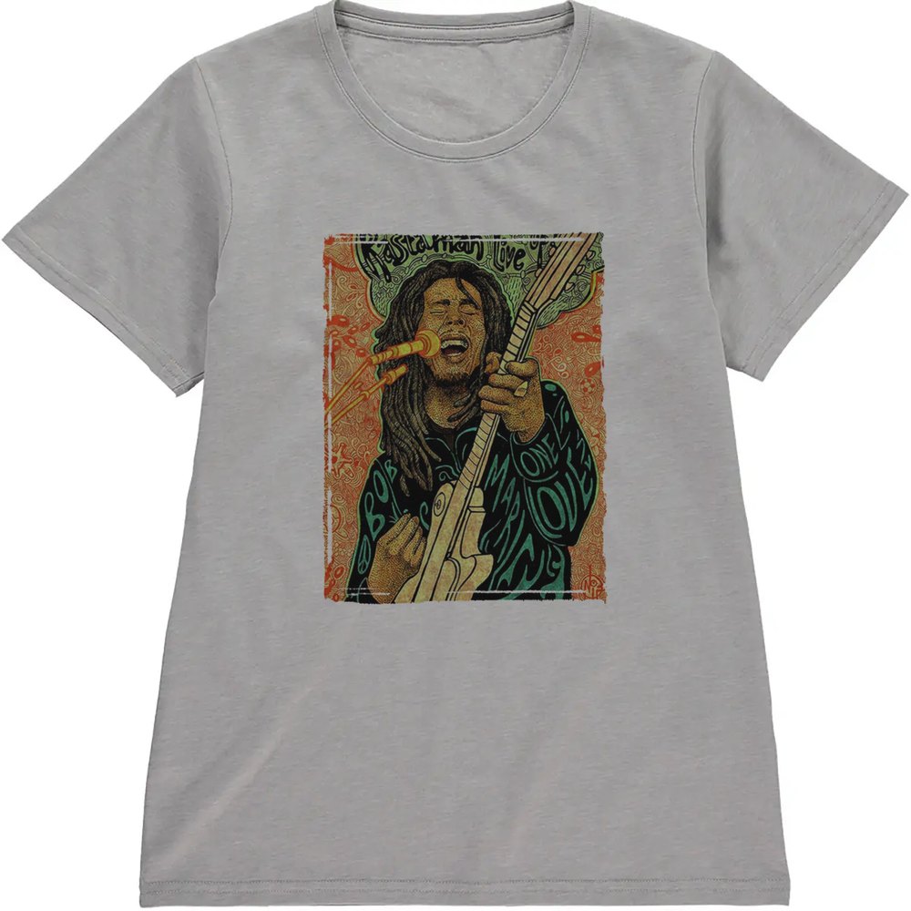 Regular Fit Printed T-Shirt Bob Marley — image 5