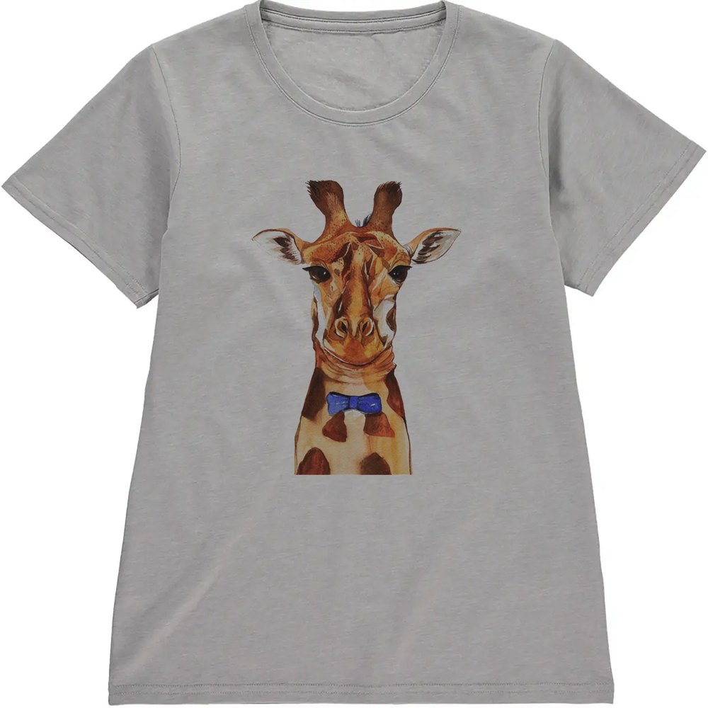 Regular Fit Printed T-Shirt Giraffe — image 5