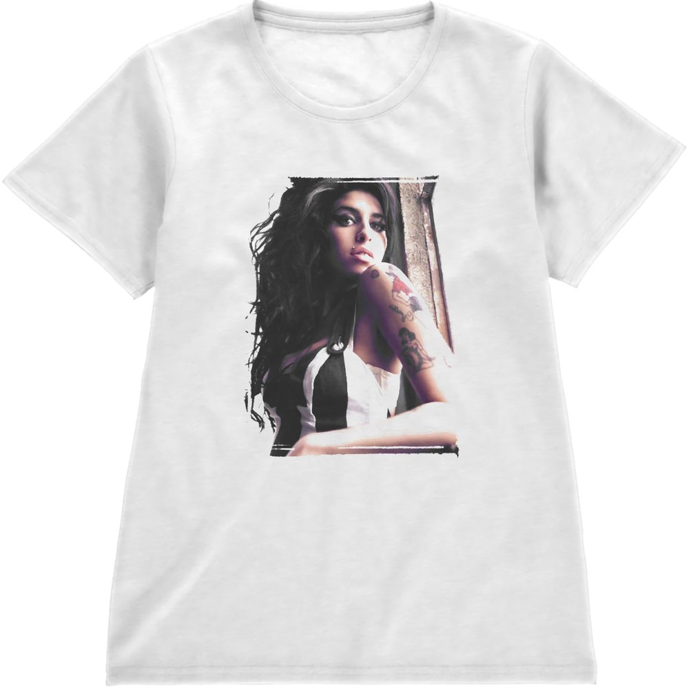 Regular Fit Printed T-Shirt Amy Winehouse — image 4