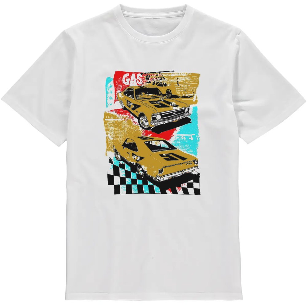 Regular Fit Printed T-Shirt Racing Car — image 2