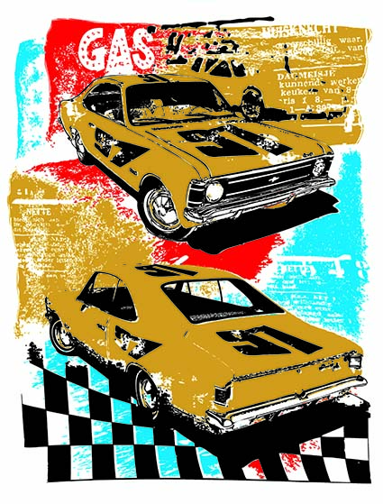 Regular Fit Printed T-Shirt Racing Car — image 6