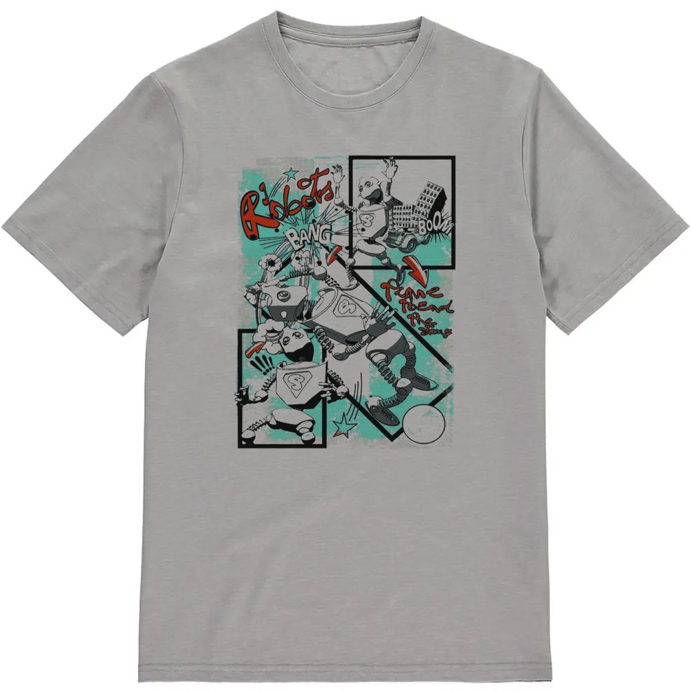 Regular Fit Printed T-Shirt Robot — image 3