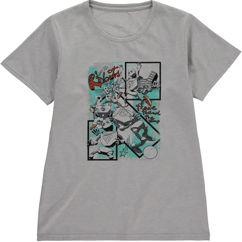 Regular Fit Printed T-Shirt Robot — image 5