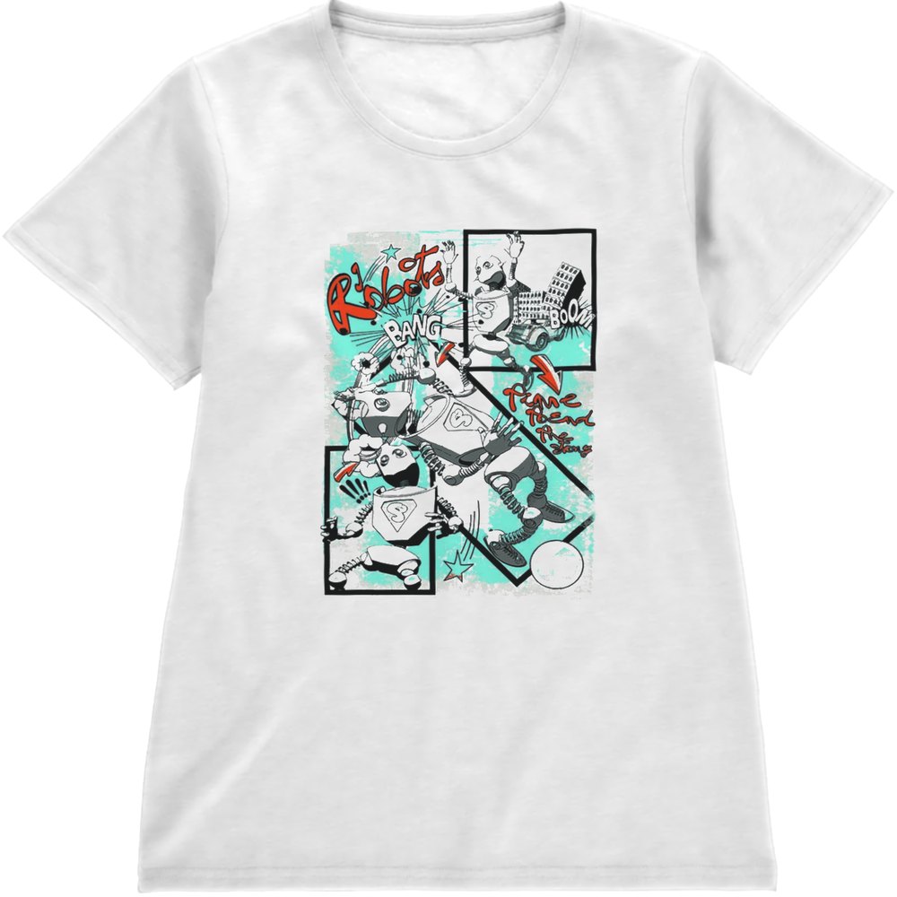 Regular Fit Printed T-Shirt Robot — image 4