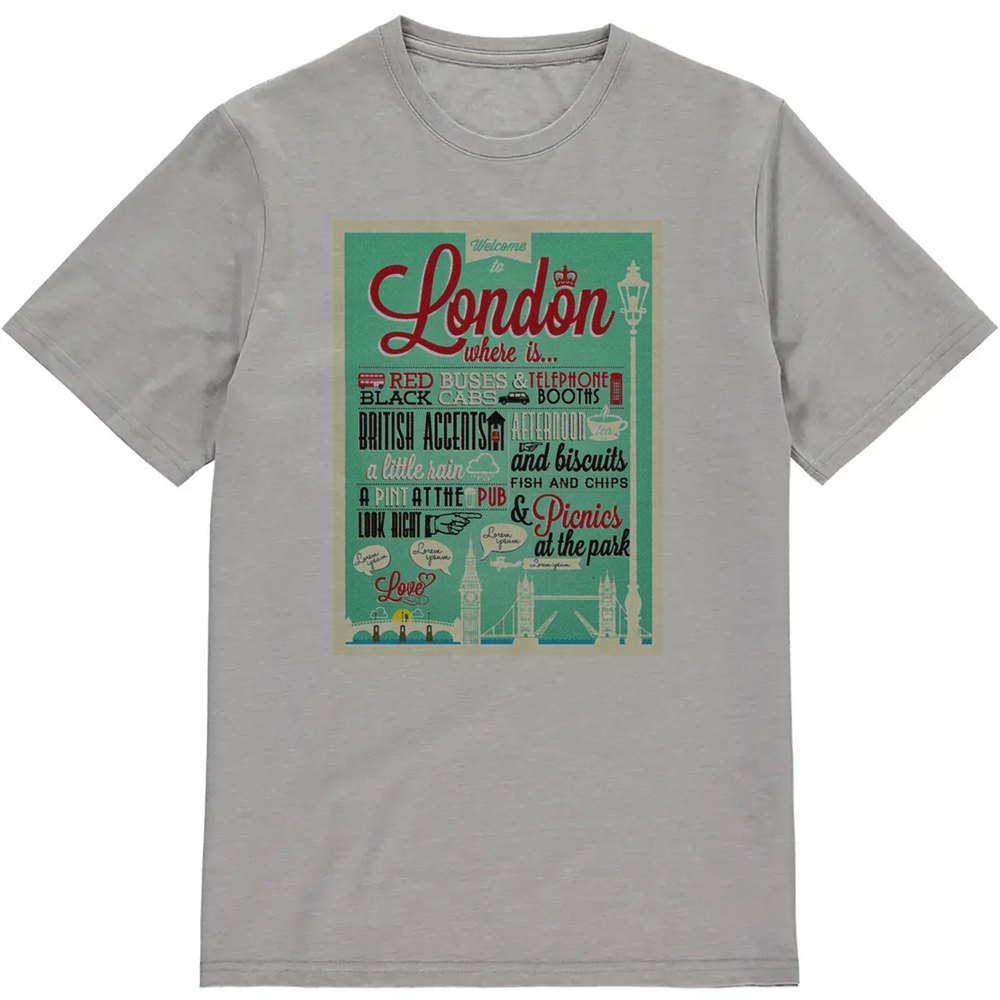 Regular Fit Printed T-Shirt London — image 3