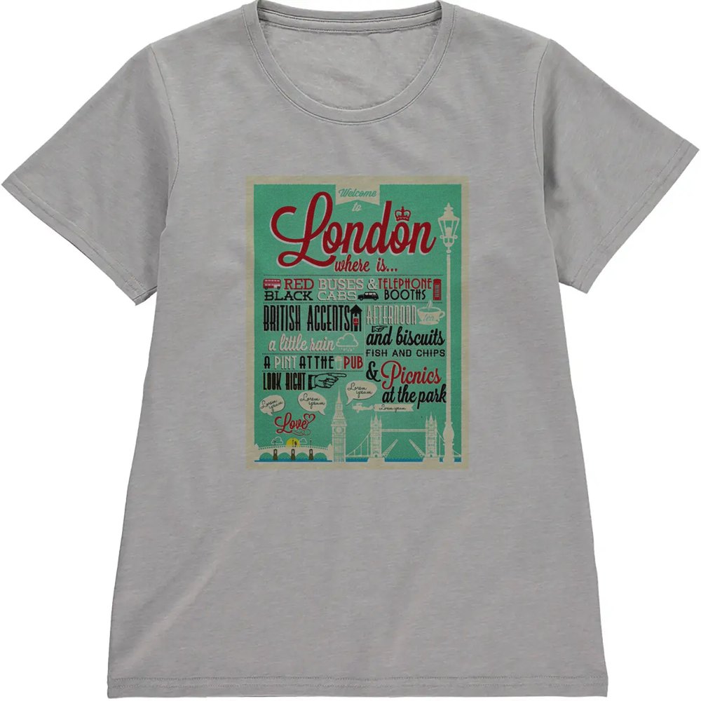 Regular Fit Printed T-Shirt London — image 5
