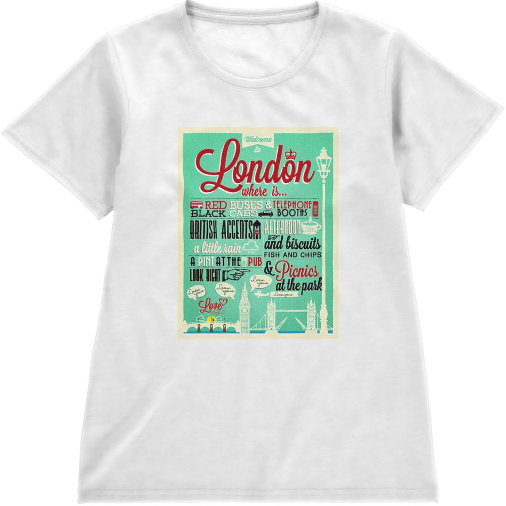 Regular Fit Printed T-Shirt London — image 4
