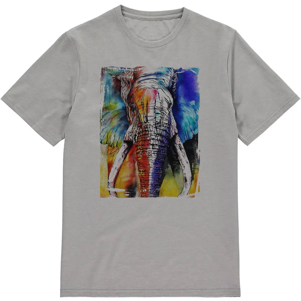 Regular Fit Printed T-Shirt Elephant — image 3