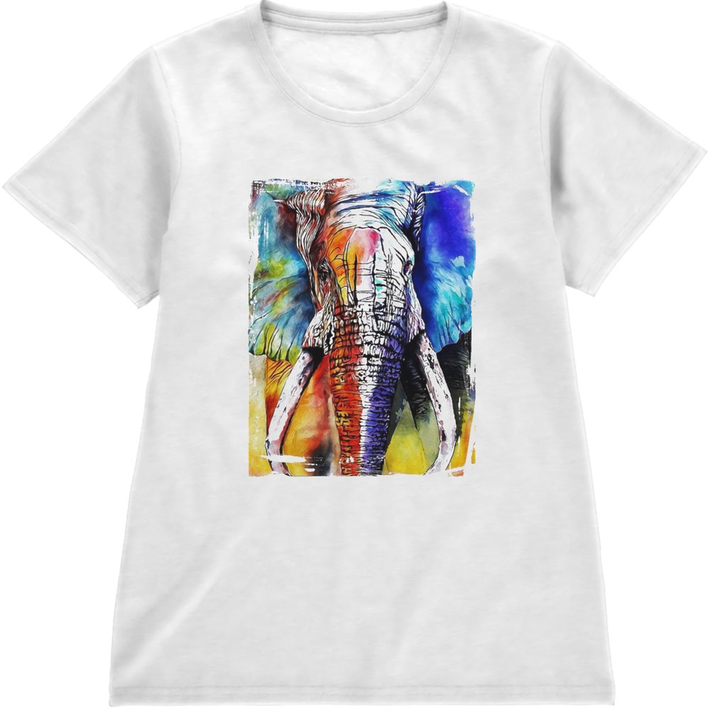 Regular Fit Printed T-Shirt Elephant — image 4