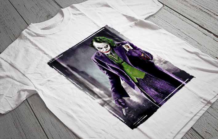 Regular Fit Printed T-Shirt Joker