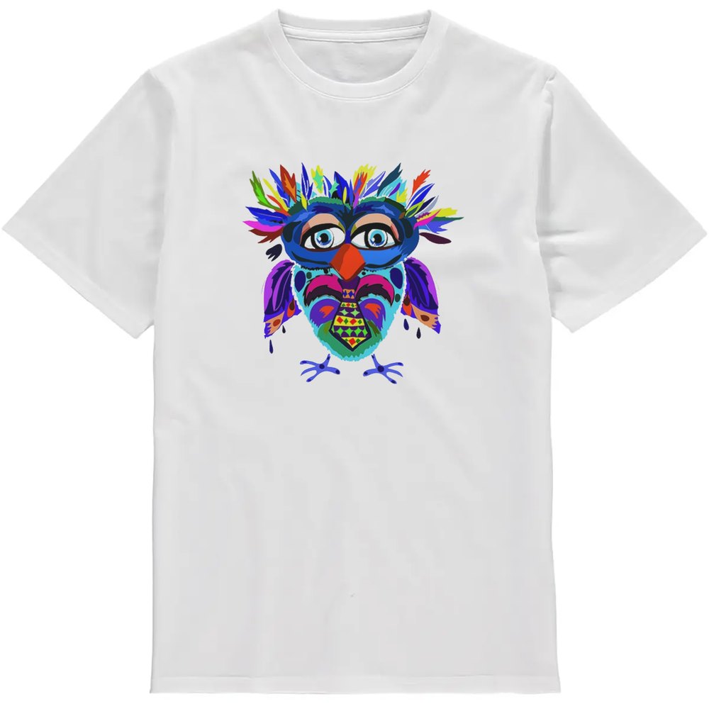 Regular Fit Printed T-Shirt Owl — image 2