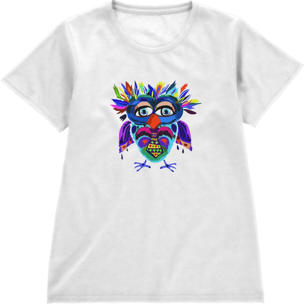 Regular Fit Printed T-Shirt Owl — image 4