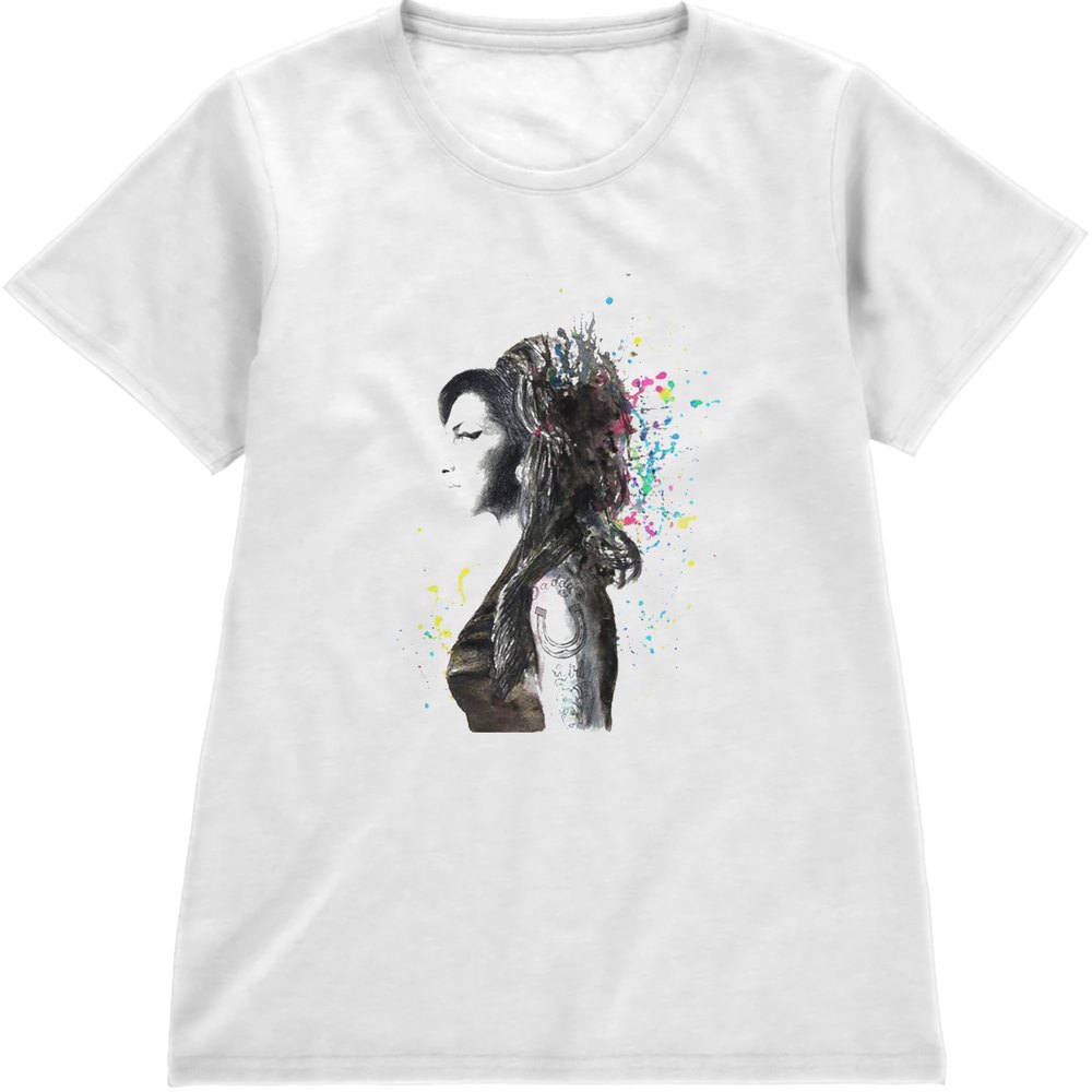 Regular Fit Printed T-Shirt Amy Winehouse — image 4