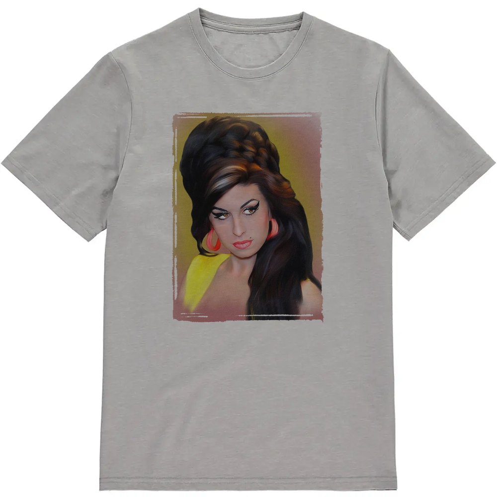 Regular Fit Printed T-Shirt Amy Winehouse — image 3