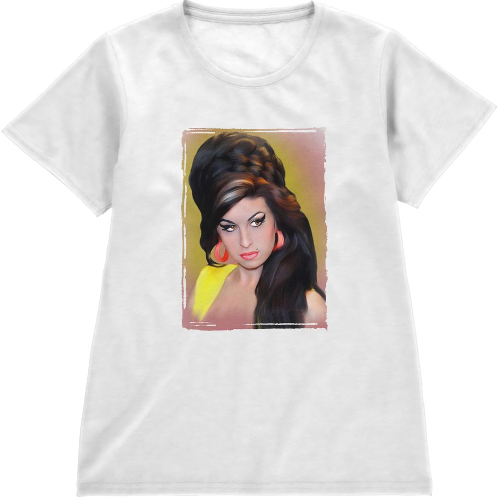 Regular Fit Printed T-Shirt Amy Winehouse — image 4