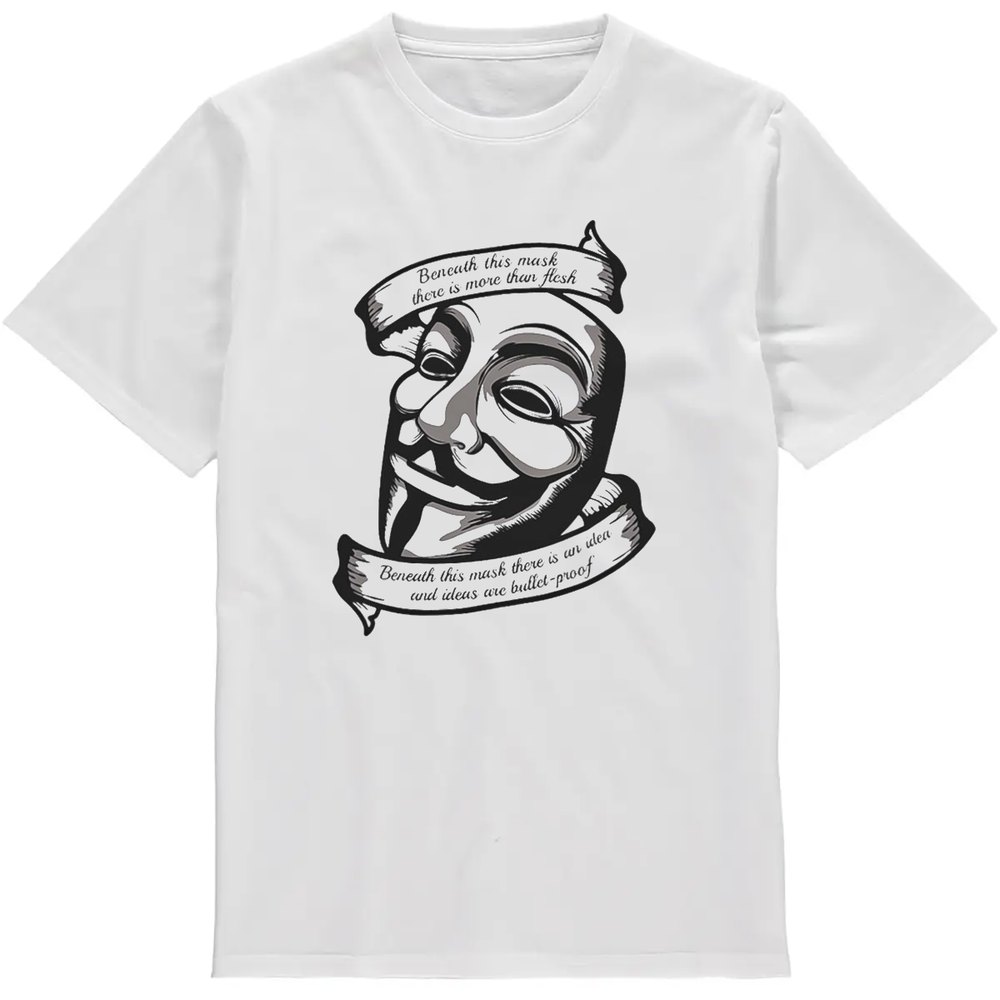 Regular Fit Printed T-Shirt V for Vendetta — image 2