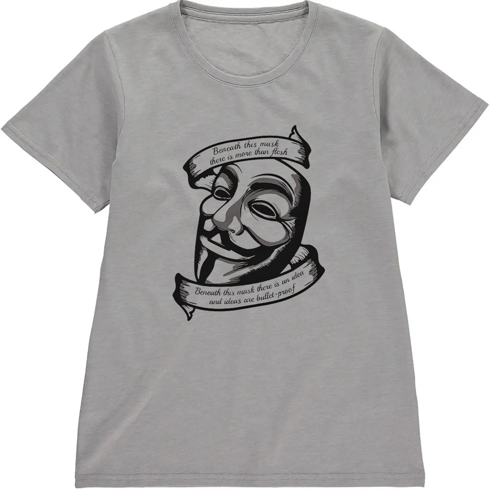 Regular Fit Printed T-Shirt V for Vendetta — image 5