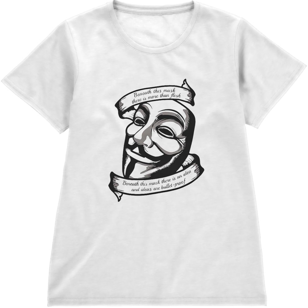 Regular Fit Printed T-Shirt V for Vendetta — image 4