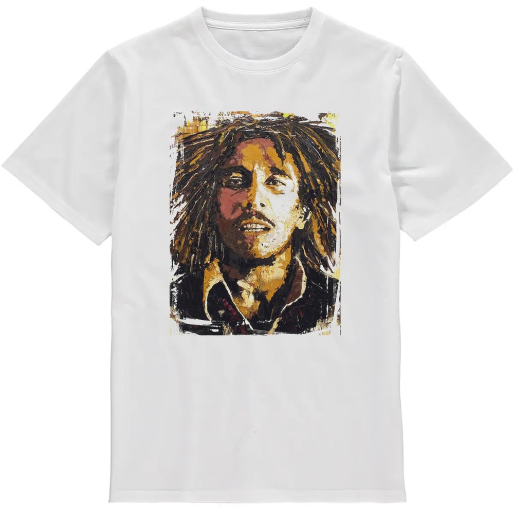 Regular Fit Printed T-Shirt Bob Marley — image 2