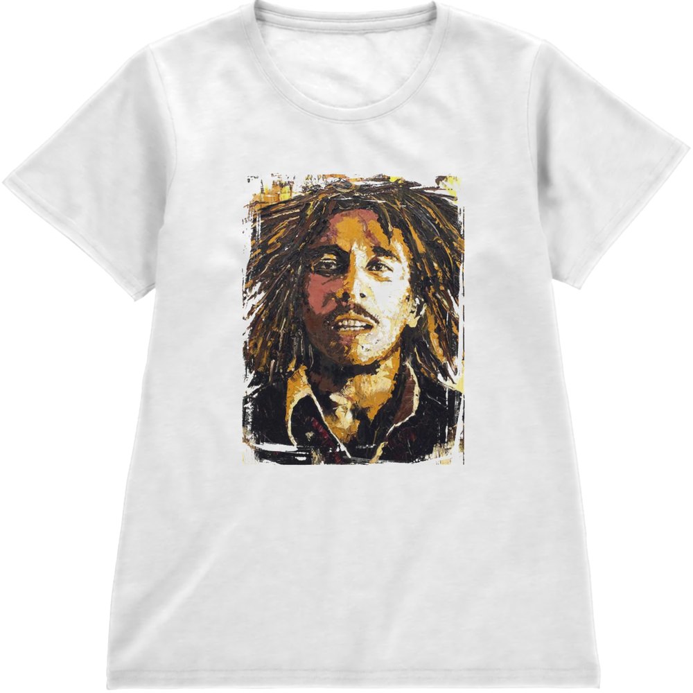 Regular Fit Printed T-Shirt Bob Marley — image 4