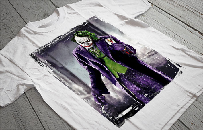 Regular Fit Printed T-Shirt Joker