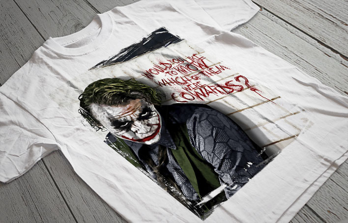 Regular Fit Printed T-Shirt Joker