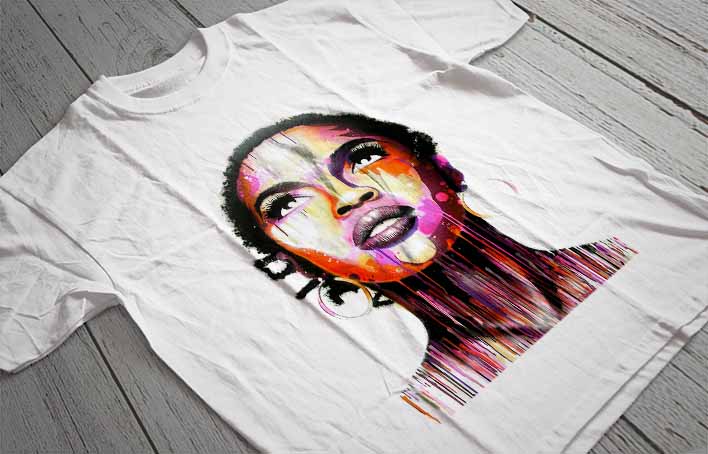 Regular Fit Printed T-Shirt Lauren Hill
