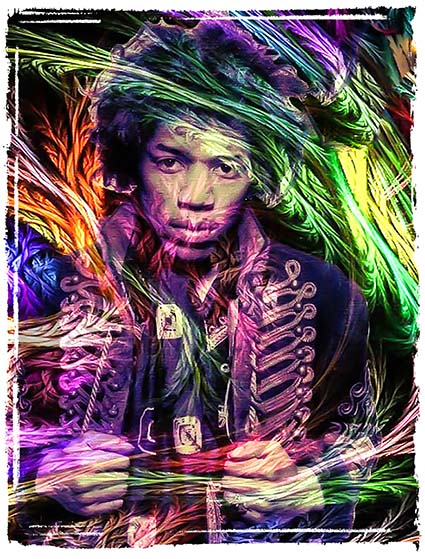 Regular Fit Printed T-Shirt Jimi Hendrix — image 6