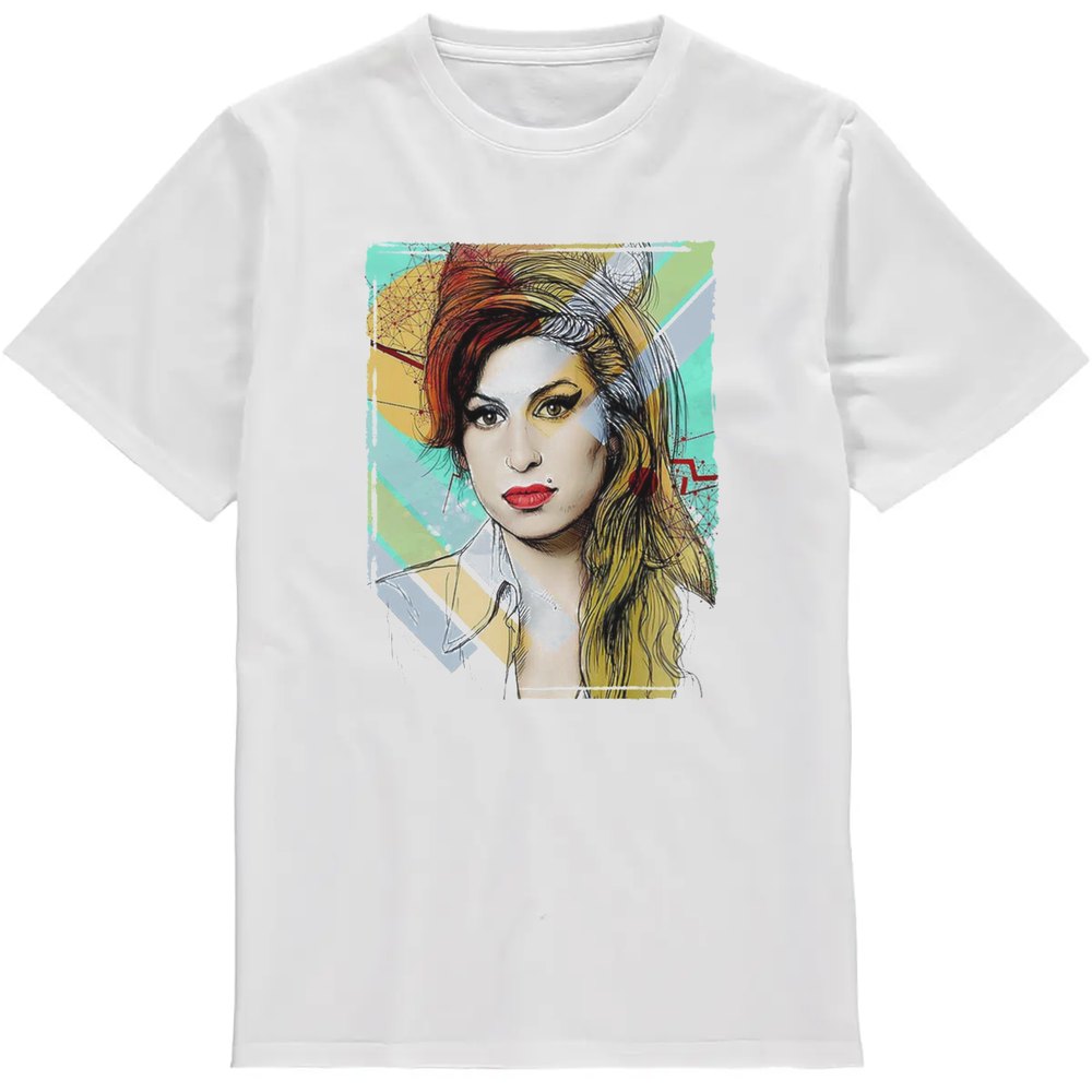 Regular Fit Printed T-Shirt Amy Winehouse — image 2