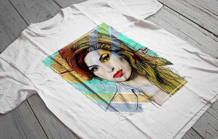 Regular Fit Printed T-Shirt Amy Winehouse
