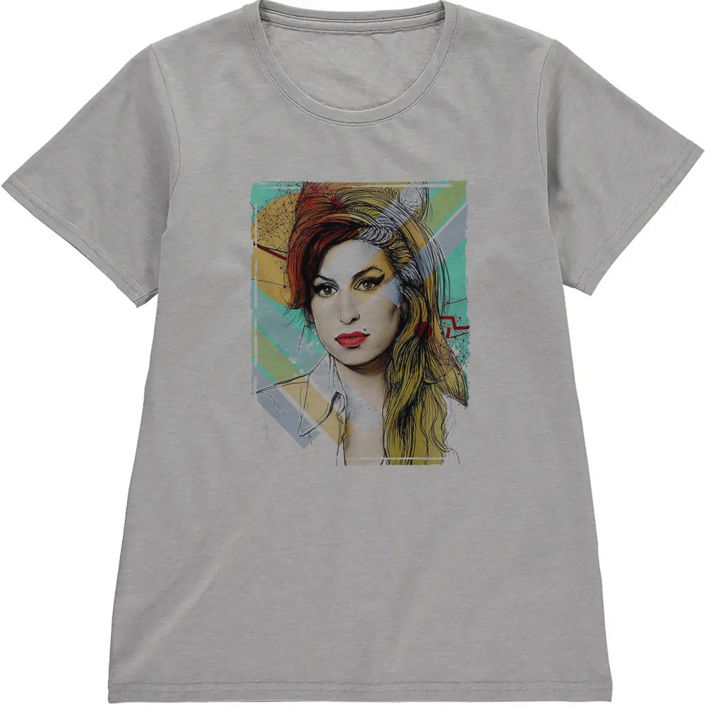 Regular Fit Printed T-Shirt Amy Winehouse — image 5