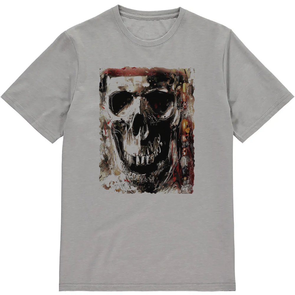 Regular Fit Printed T-Shirt Skull — image 3
