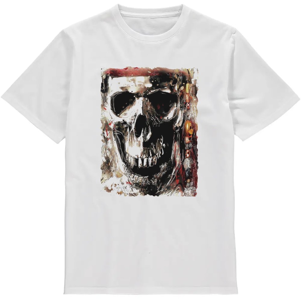 Regular Fit Printed T-Shirt Skull — image 2