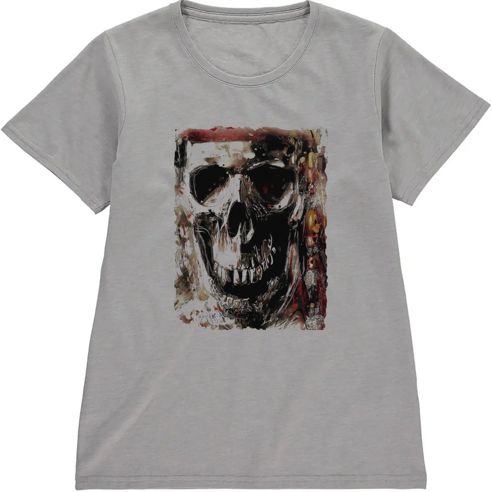 Regular Fit Printed T-Shirt Skull — image 5