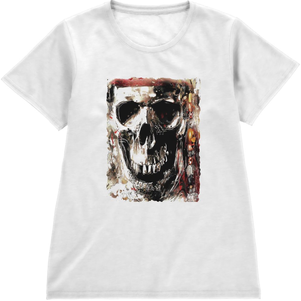 Regular Fit Printed T-Shirt Skull — image 4