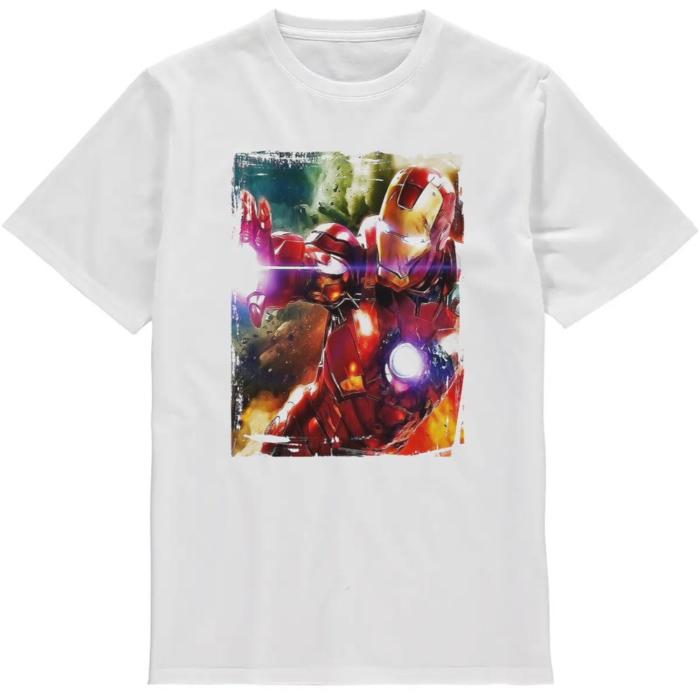 Regular Fit Printed T-Shirt Ironman — image 2